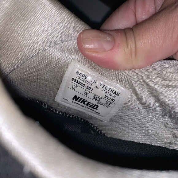 𝅺NIKE Mens Size 14 Air Max‎ Zero Essential White - Picture 5 of 6